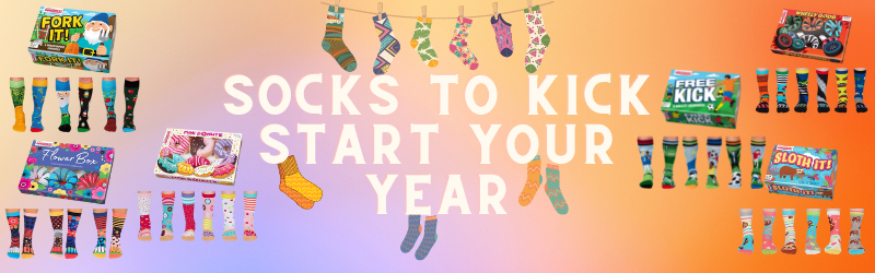Gift Socks to Kick Start Your Year | Gifts from Handpicked